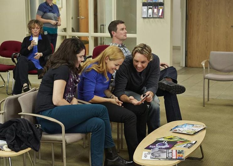 Bild Lauren Graham, Erika Christensen, Peter Krause, Dax Shepard