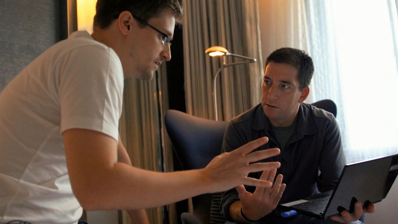 Citizenfour : Bild Glenn Greenwald, Edward Snowden