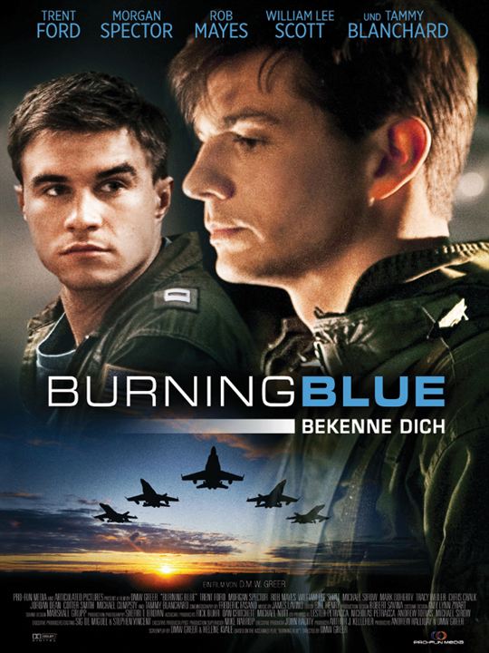 Burning Blue : Kinoposter