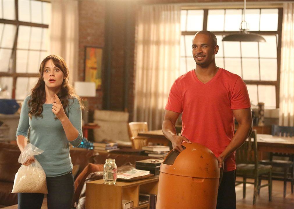 New Girl : Bild Zooey Deschanel, Damon Wayans Jr.