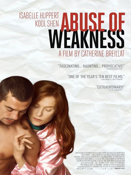 Abuse of Weakness : Kinoposter