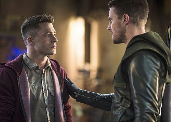 Arrow : Bild Colton Haynes, Stephen Amell