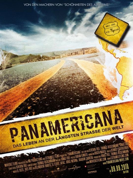 Panamericana - Das Leben an der längsten Strasse der Welt : Kinoposter