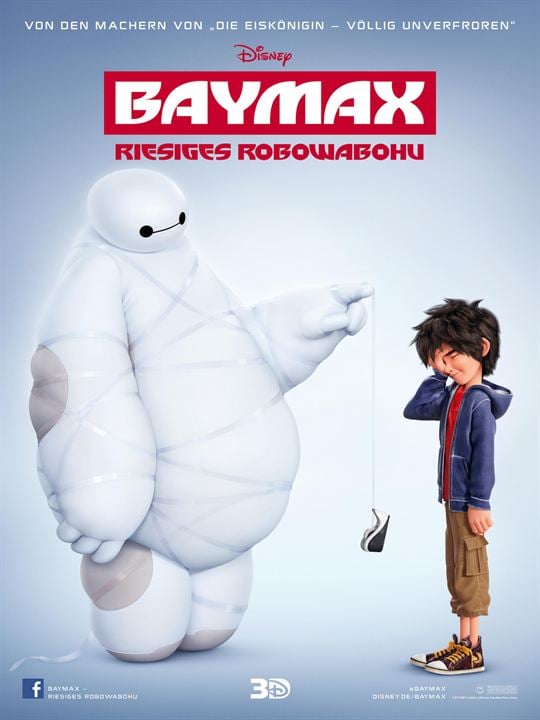 Baymax - Riesiges Robowabohu : Kinoposter