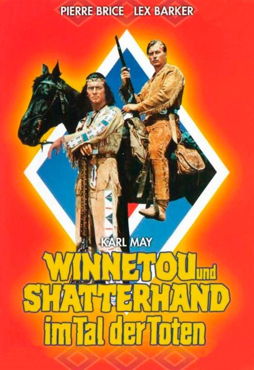 Winnetou und Shatterhand im Tal der Toten : Kinoposter