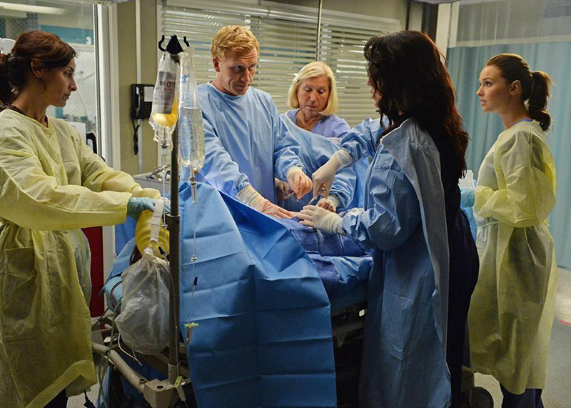 Grey's Anatomy - Die jungen Ärzte : Bild Sara Ramirez, Camilla Luddington, Kevin McKidd