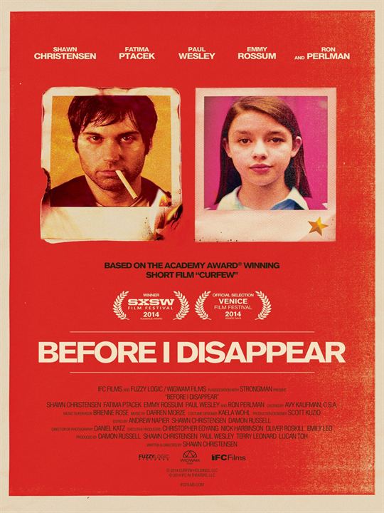 Before I Disappear : Kinoposter
