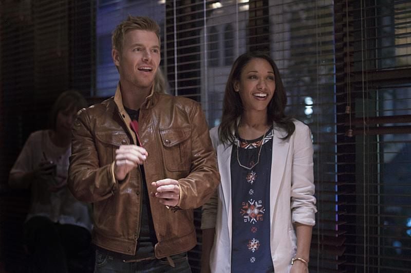 The Flash : Bild Rick Cosnett, Candice Patton