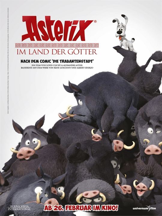 Asterix im Land der Götter : Kinoposter