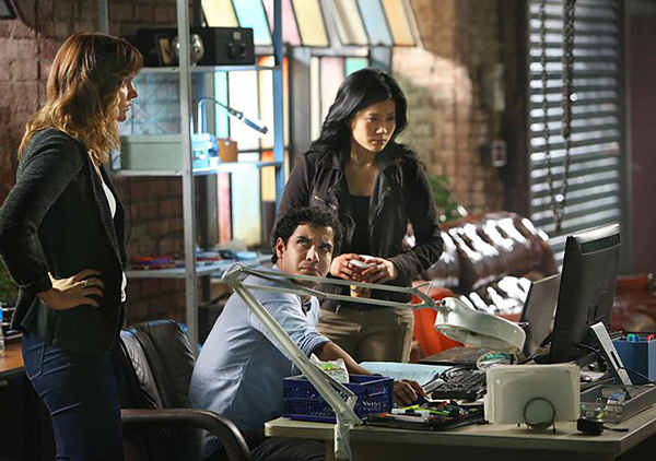 Scorpion : Bild Elyes Gabel, Jadyn Wong, Katharine McPhee