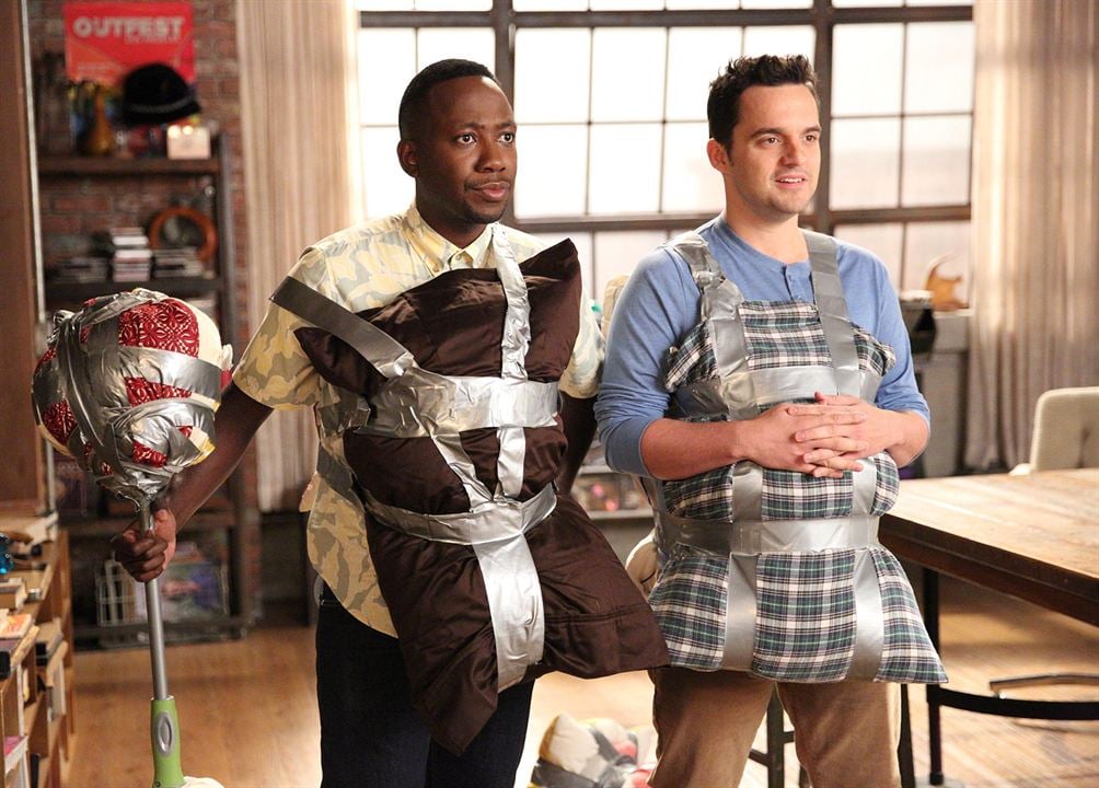 New Girl : Bild Lamorne Morris, Jake Johnson