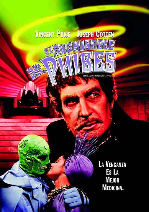 El abominable Dr Phibes : Kinoposter