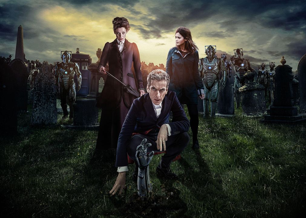 Doctor Who (2005) : Bild Jenna Coleman, Peter Capaldi, Michelle Gomez