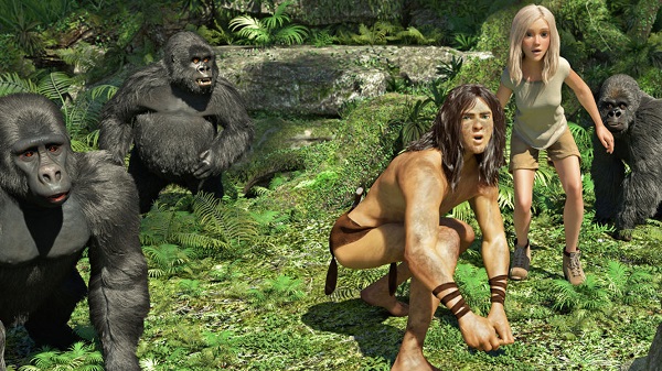 Tarzan 3D : Bild