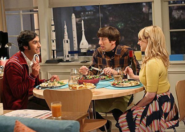 The Big Bang Theory : Bild Simon Helberg, Kunal Nayyar, Melissa Rauch