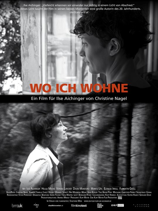 Wo ich wohne - Ein Film für Ilse Aichinger : Kinoposter