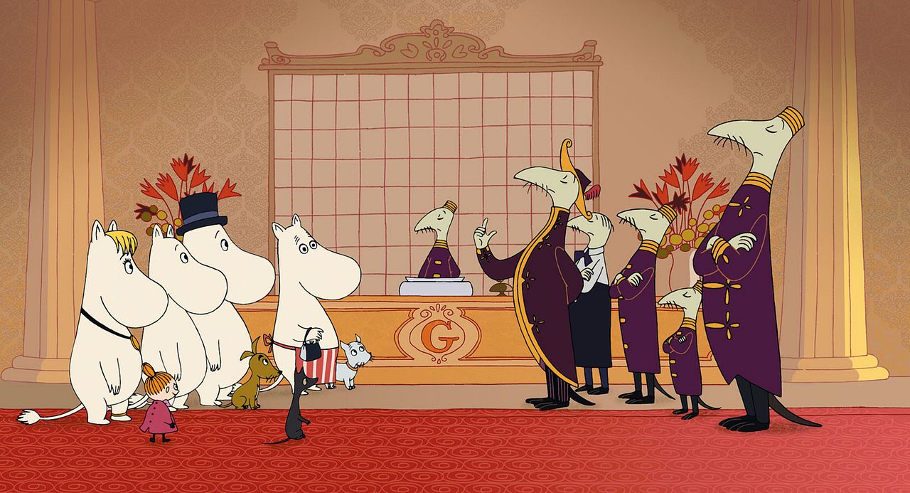 Mumins an der Riviera : Bild