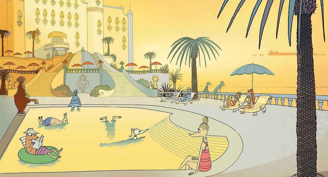 Mumins an der Riviera : Bild