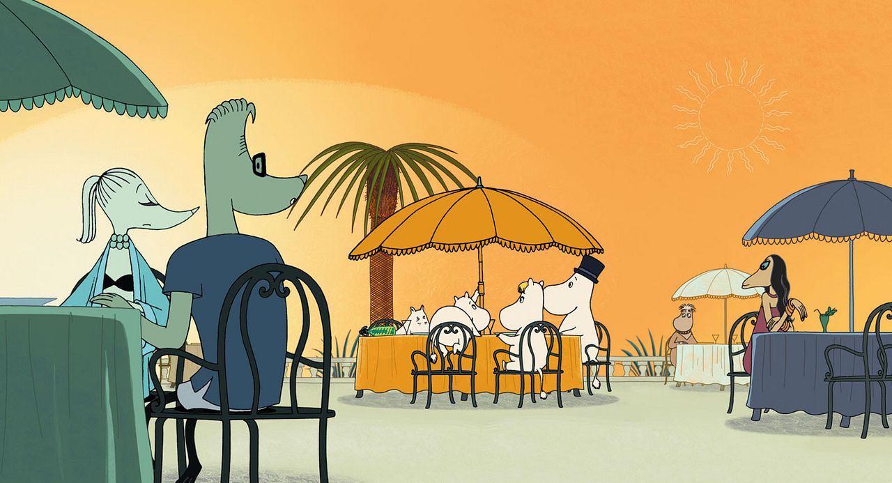 Mumins an der Riviera : Bild