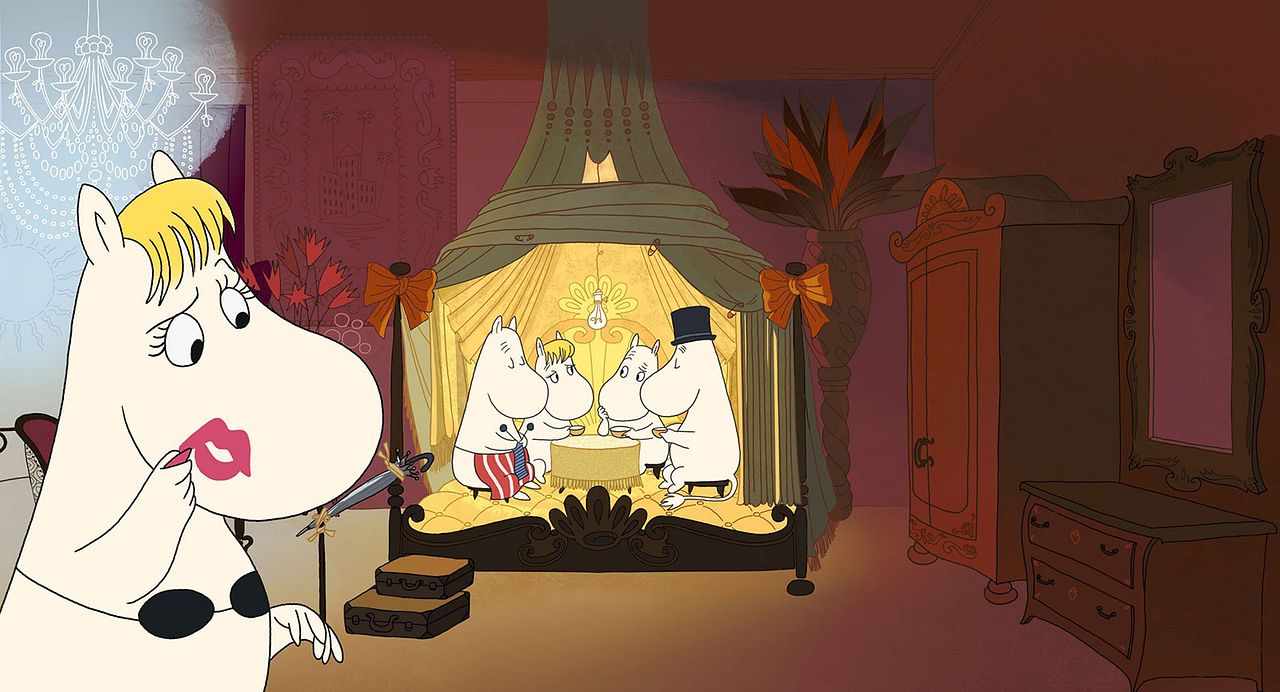 Mumins an der Riviera : Bild