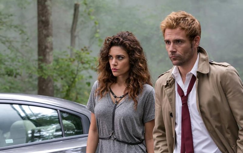 Constantine : Bild Matt Ryan, Angélica Celaya