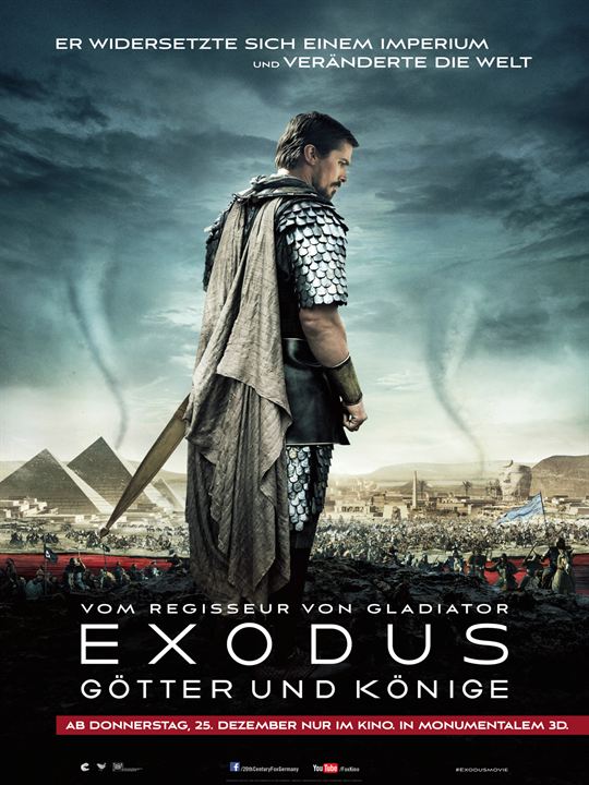 Exodus: Götter und Könige : Kinoposter