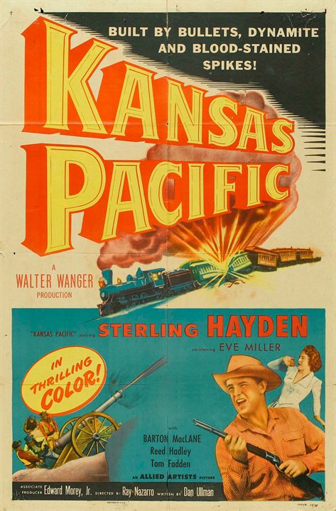 Kansas Pazifik : Kinoposter