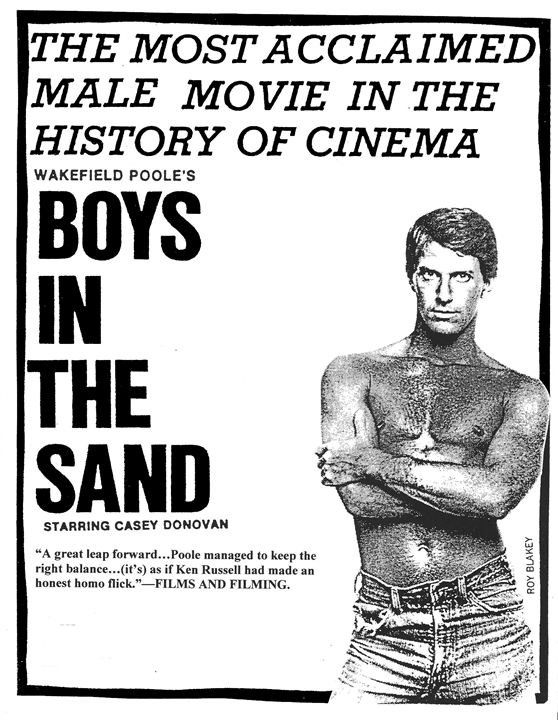 Boys in the Sand : Kinoposter