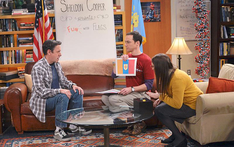 The Big Bang Theory : Bild Mayim Bialik, John Ross Bowie, Jim Parsons