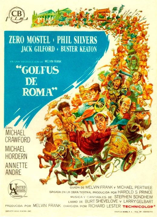 Toll trieben es die alten Römer : Kinoposter