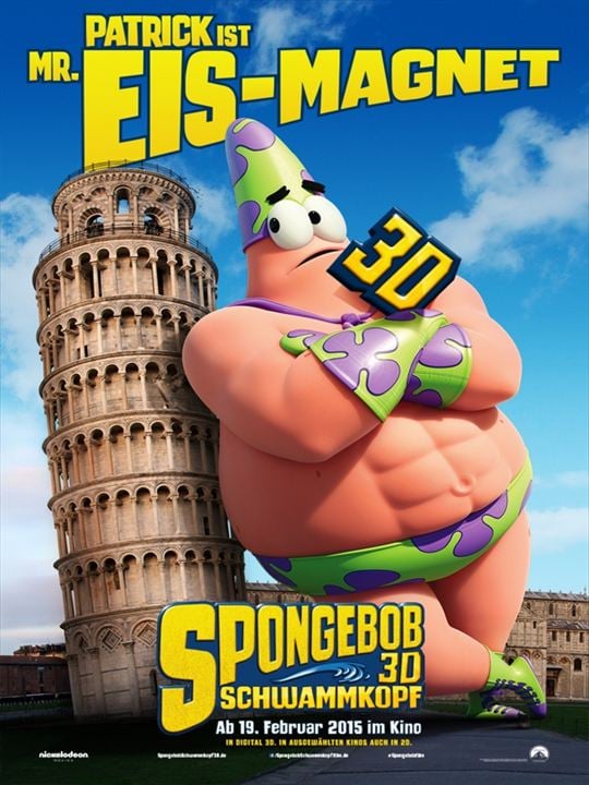 SpongeBob Schwammkopf 3D : Kinoposter