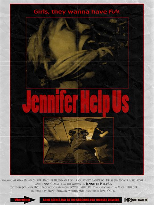 Jennifer Help Us : Kinoposter