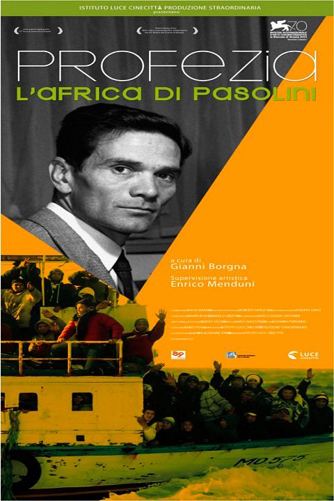 Profezia. L'Africa di Pasolini : Kinoposter