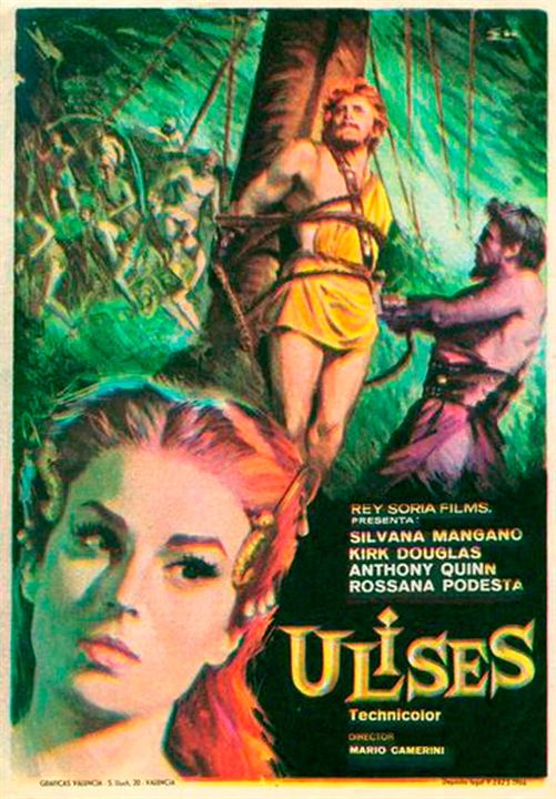 Die Fahrten des Odysseus : Kinoposter