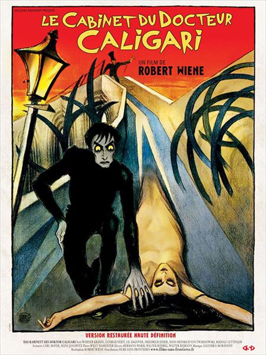 Das Cabinet des Dr. Caligari : Kinoposter