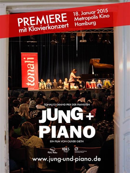 Jung + Piano - Grand Prix der Pianisten : Kinoposter