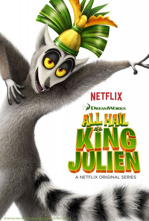 All Hail King Julien : Kinoposter