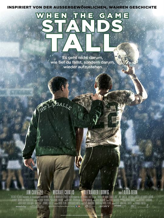 When The Game Stands Tall : Kinoposter