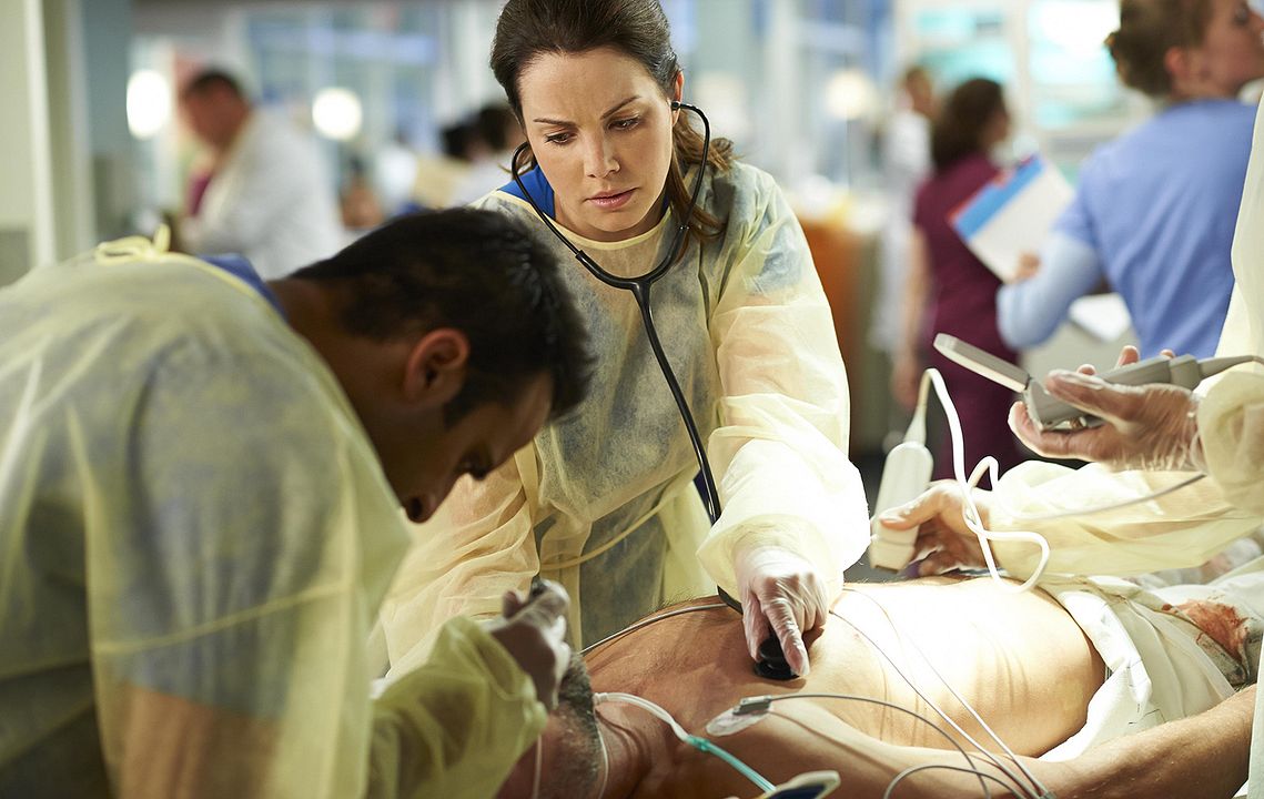 Saving Hope : Bild Erica Durance