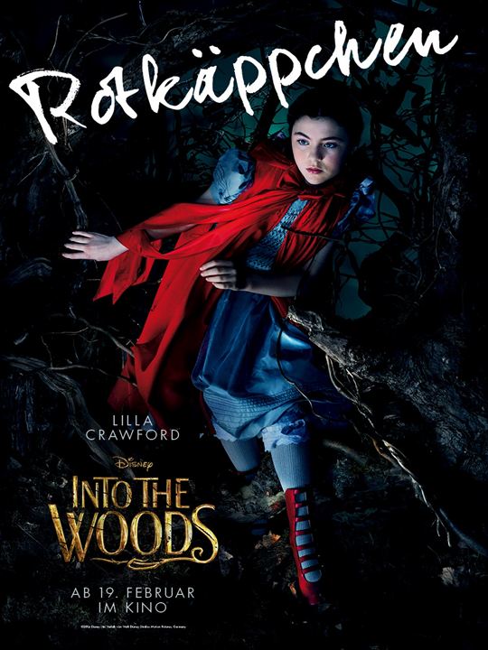 Into The Woods : Kinoposter Lilla Crawford