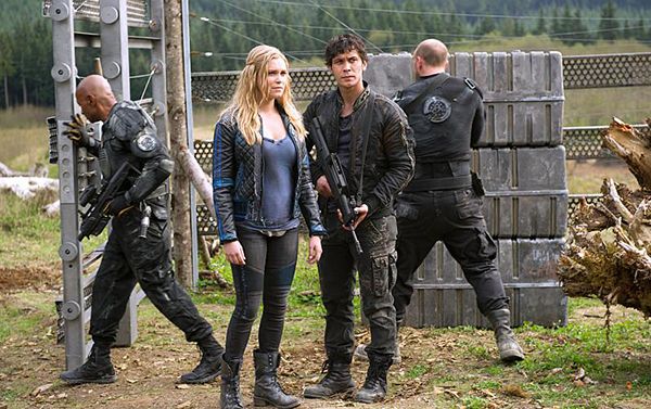 The 100 : Kinoposter Bob Morley, Eliza Taylor