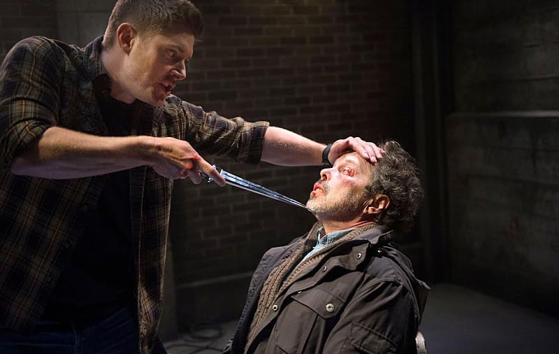 Supernatural : Bild Jensen Ackles, Curtis Armstrong