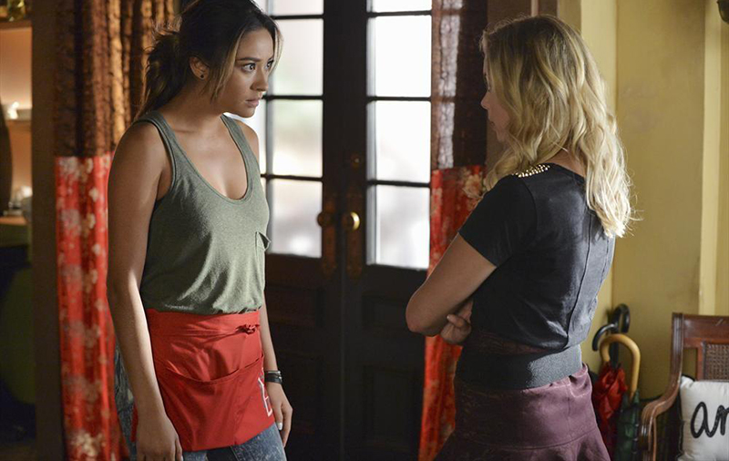 Pretty Little Liars : Bild Ashley Benson, Shay Mitchell