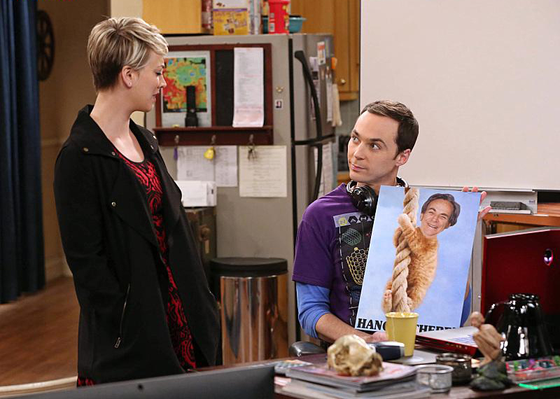 The Big Bang Theory : Bild Jim Parsons, Kaley Cuoco