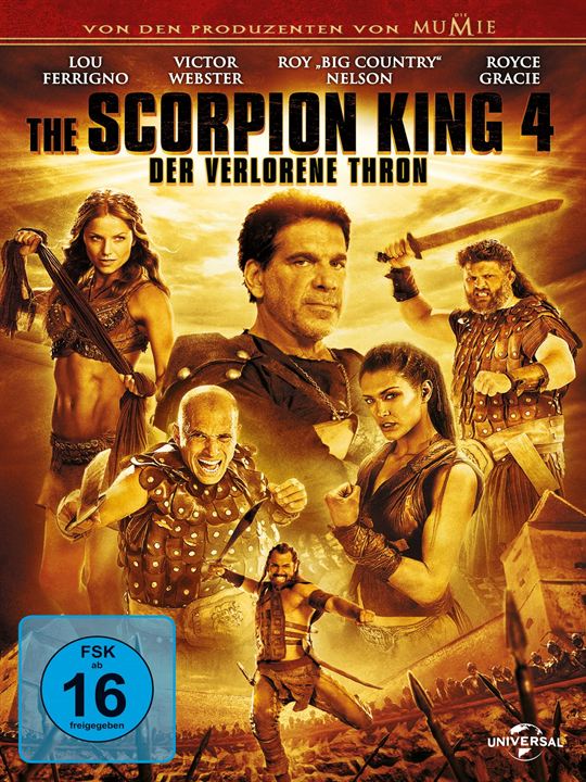 The Scorpion King 4 - Der verlorene Thron : Kinoposter