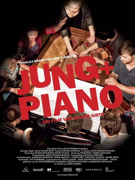 Jung + Piano - Grand Prix der Pianisten : Kinoposter