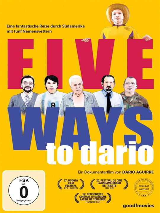 Five Ways to Dario : Kinoposter