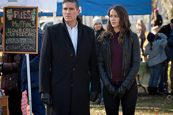 Person Of Interest : Bild Amy Acker, Jim Caviezel