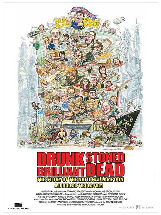 Drunk Stoned Brilliant Dead: The Story Of The National Lampoon : Kinoposter