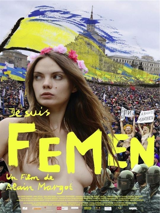 Je suis Femen : Kinoposter